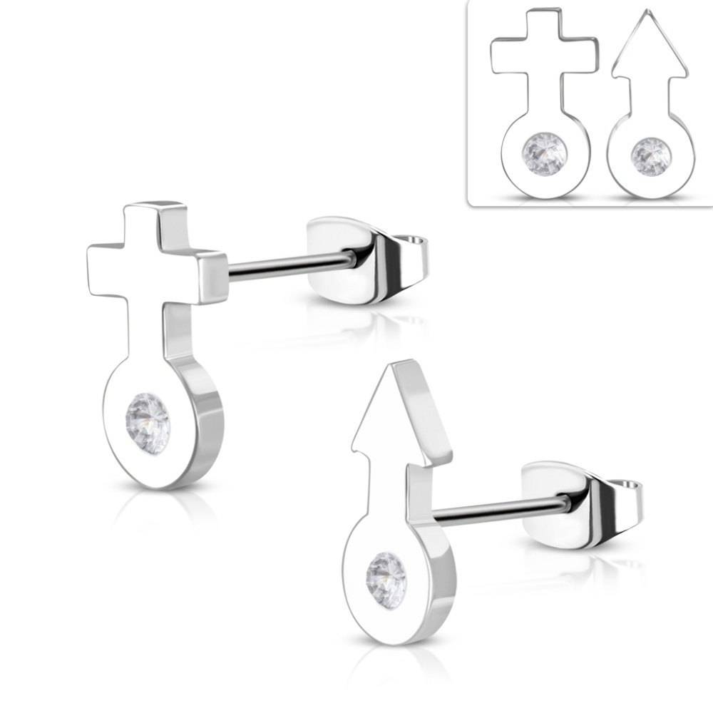 🎉5 For $15🎉🌈 ♀️♂️ Symbol post earrings